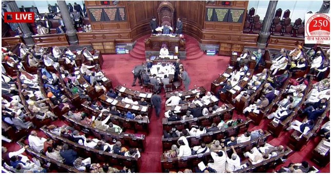 Citizenship Amendment Bill passed in Rajya Sabha with 125 votes for, 105 against