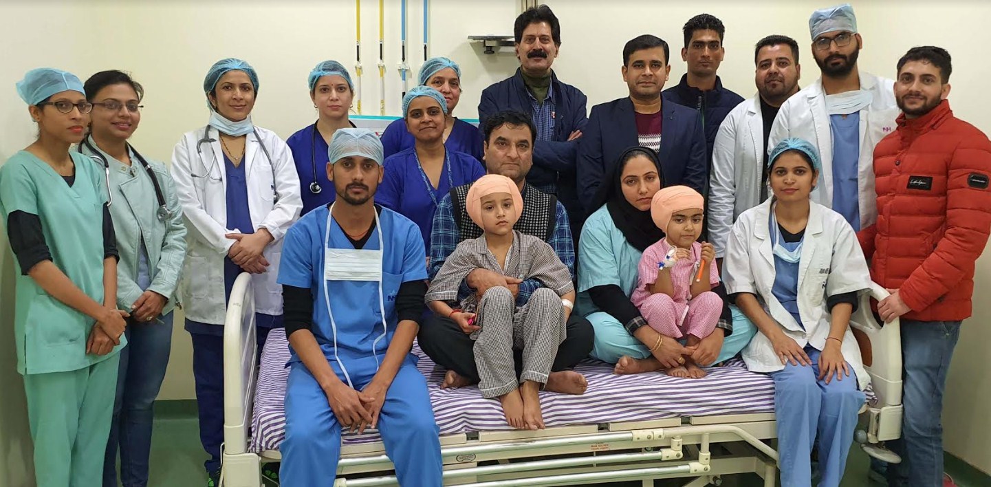 Two Congenital Deaf Kashmiri Girls were given new lease of life at SMVD Narayana Superspeciality Hospital