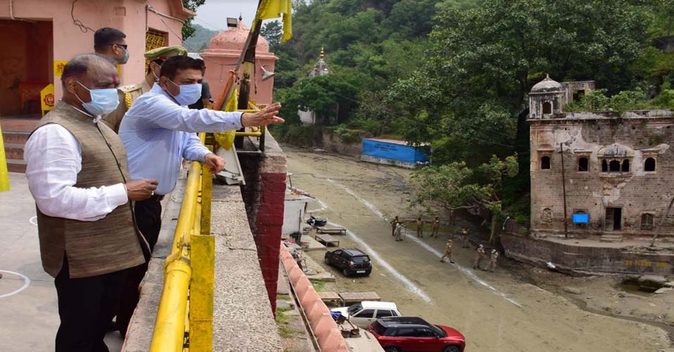 Lt Governor conducts whirlwind tour of Purmandal- Utterbehni