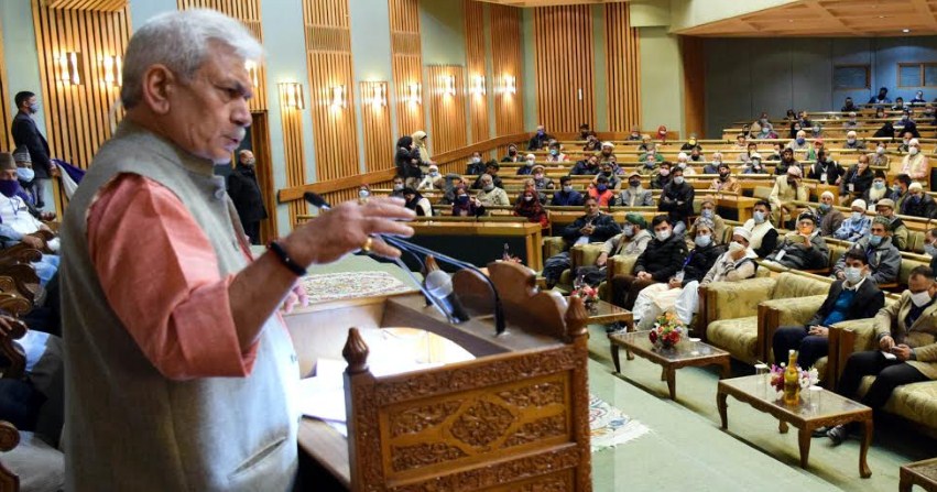 Youth of J&K possess immense talent; UT administration is putting in all-out efforts to provide them with rightful opportunities: LG