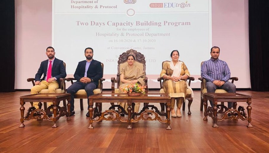 Department of Hospitality & Protocol organizes Capacity Building workshop at Convention centre ,Jammu