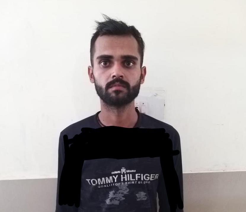 Escaped Peddler rearrested within 24 hours by Hiranagar Police 