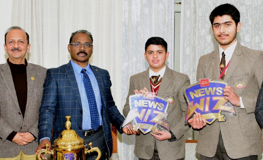 Lt Governor interacts with winners of India Today National Quiz
