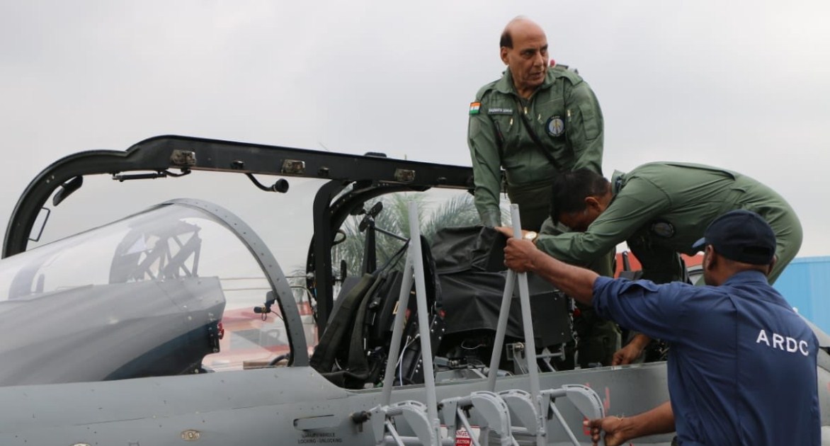 Defence Minister Rajnath Singh to fly in IAF LCA Tejas in Bengaluru on Thursday