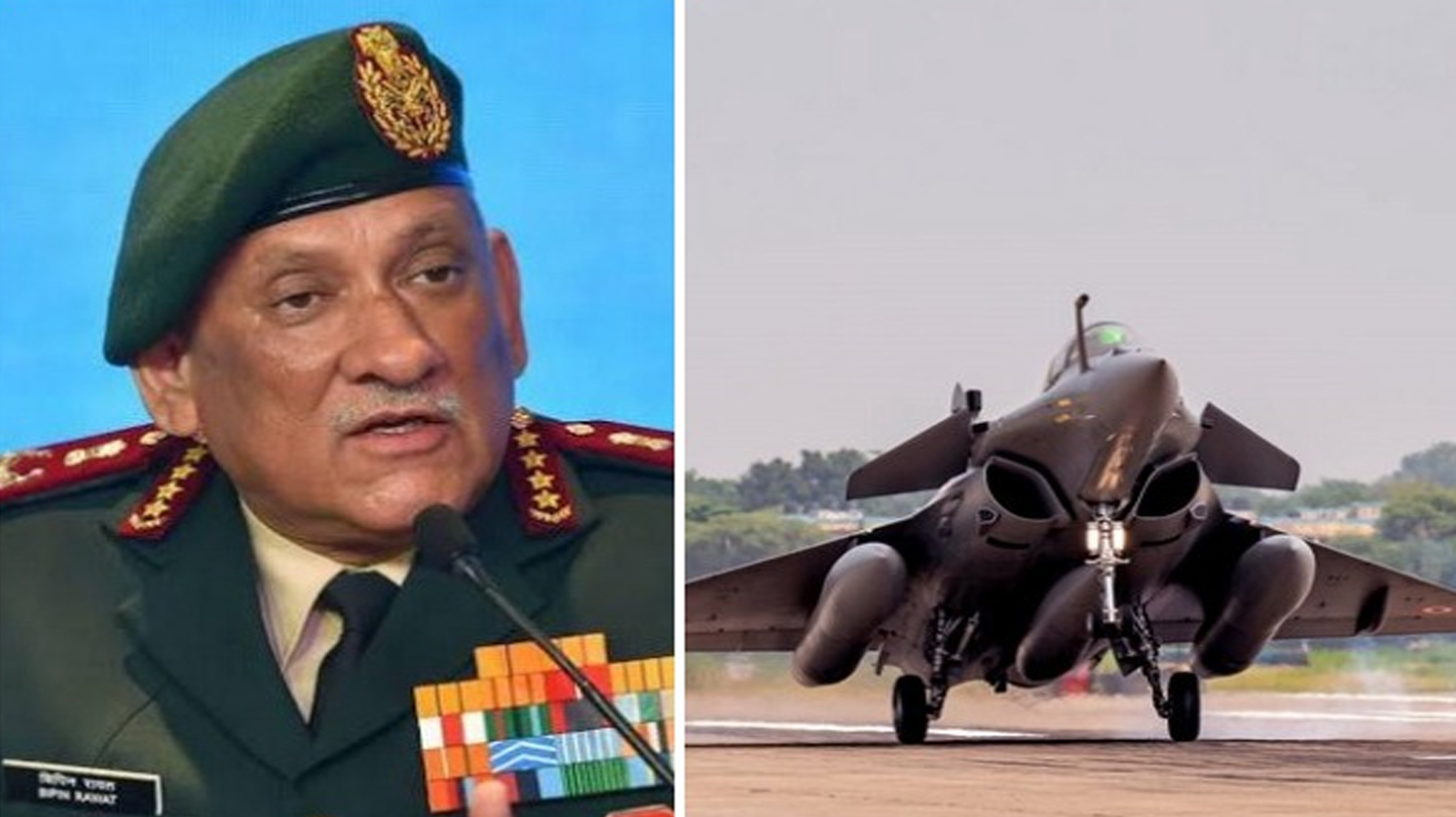 CDS Gen Bipin Rawat to fly in a Rafale fighter during Indo-French wargames