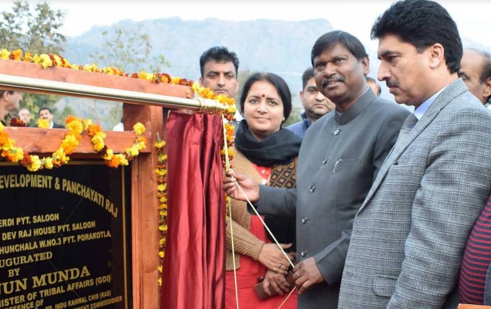 Education, health & employment main focus of govt: Arjun Munda at Reasi