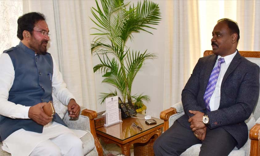 Union MoS for Home Affairs meets Lt Governor