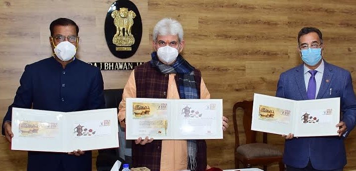 Lt Governor releases Special Covers on Kangri & Kehwa by Department of Posts, GoI