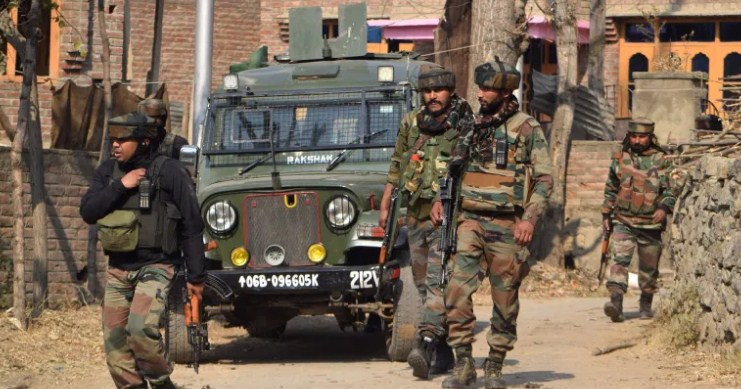 Shopian encounter: Three militants killed, two soldiers injured