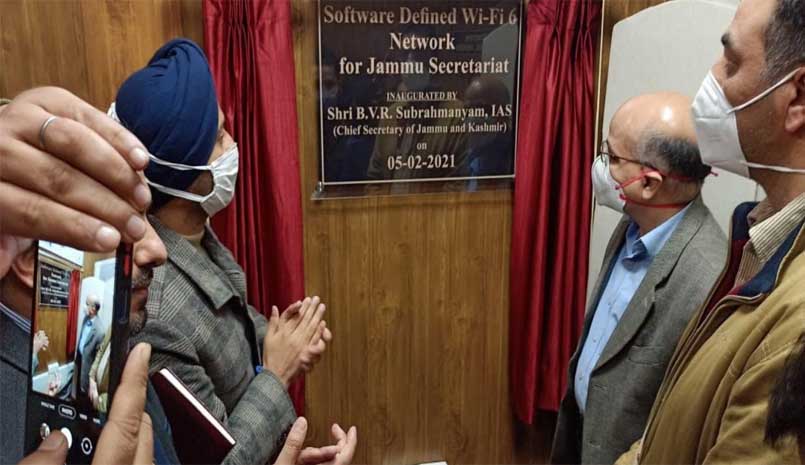 Chief Secretary inaugurates Govt.’s first Software-defined Wi-Fi 6 Network