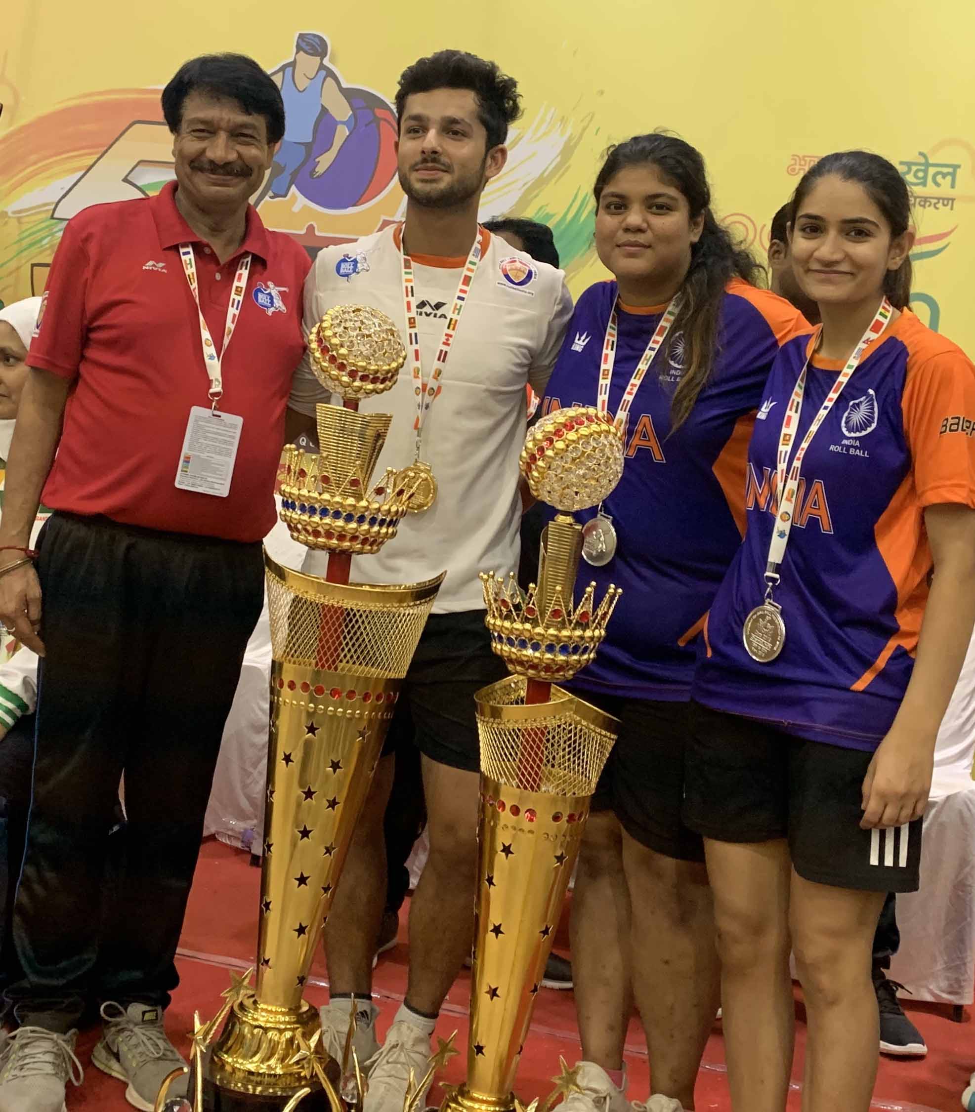  Hiteshwar of J&K bags gold as India wins Rollball World Cup