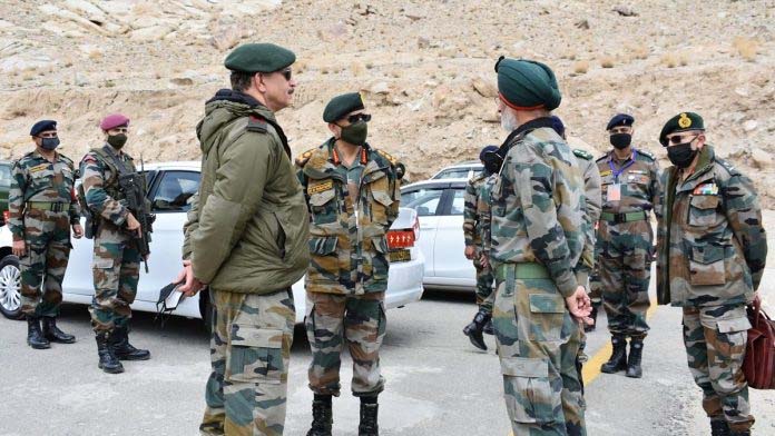 Maintain high order of operational readiness, Army chief to soldiers at LAC