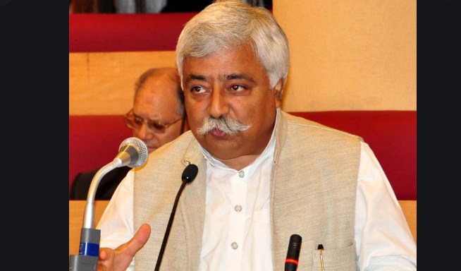 Ajay kumar sadhotra senior leader J&K National conference condoles the demise of Mr. RK Jerath IAS