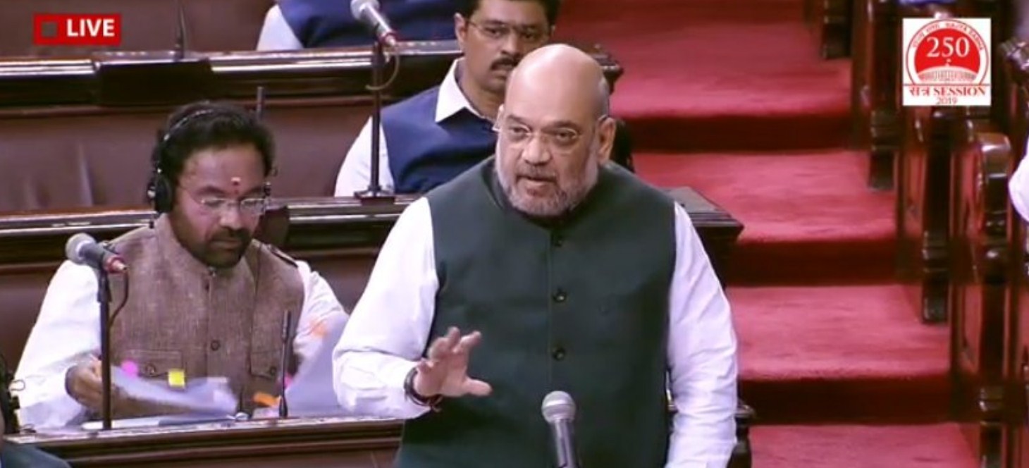 No curfew, everything normal in J&K: Amit Shah on Kashmir in Rajya Sabha