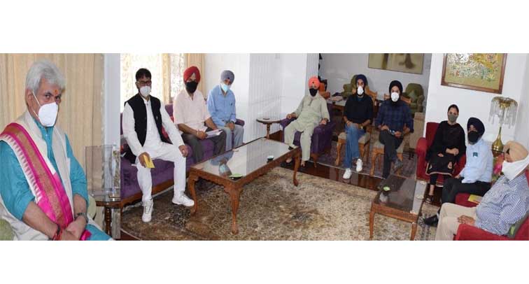 Sikh Minority Forum, J&K calls on Lt Governor