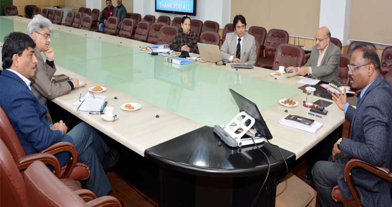 Lt Governor reviews working of SKIMS