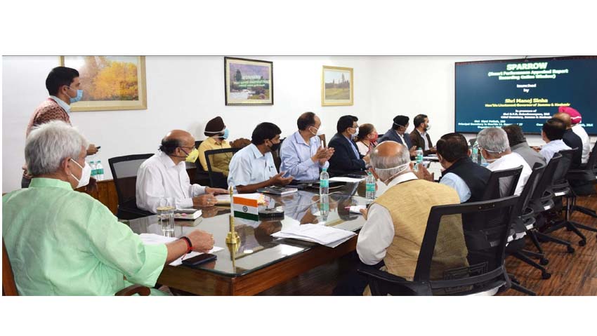 Lt Governor launches online performance assessment system for JKAS officers