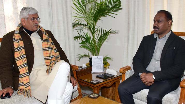 Union Minister for Jal Shakti meets Lt Governor