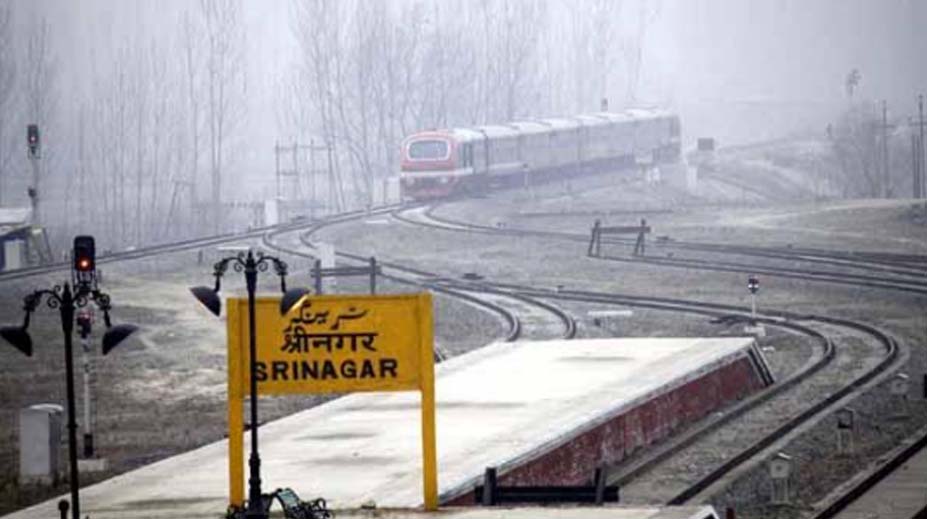 Train service resumes in Kashmir after remaining suspended on Sunday