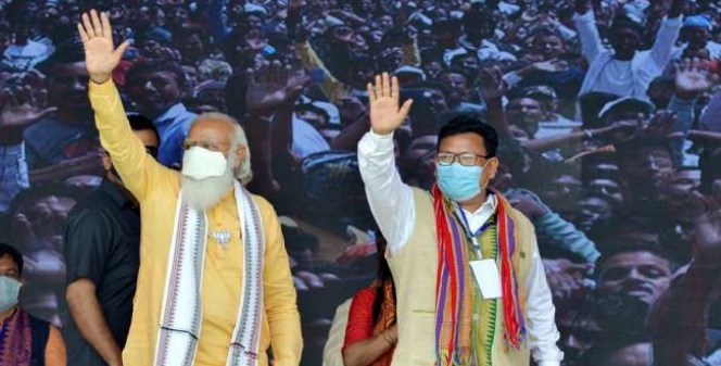 Assam polls: At Baksa rally, PM Modi urges militants to join mainstream