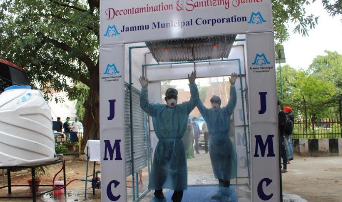 JMC installed Decontamination & Sanitizing Tunnel at GMC.