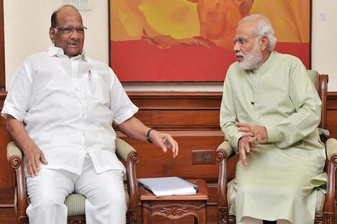 'Not possible for us to work together,' says Sharad Pawar after PM Modi's offer