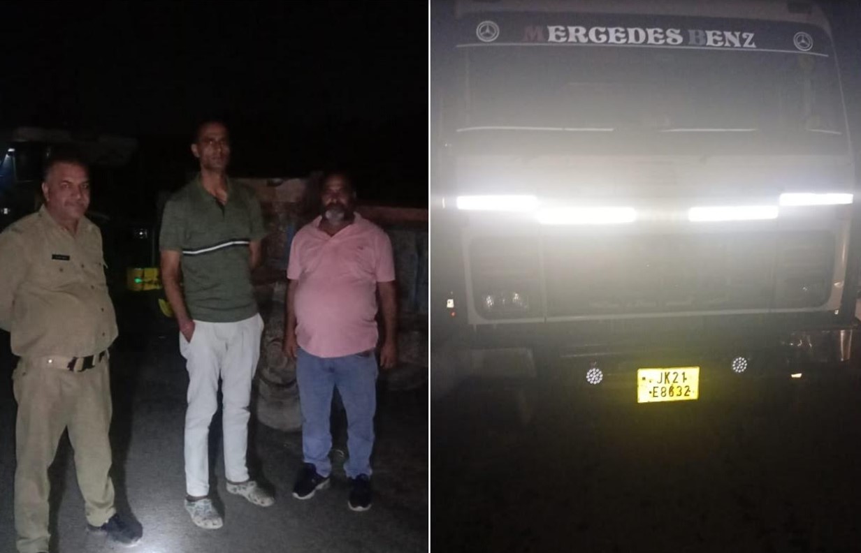 DMO Jammu seizes 6 vehicles for illegal mineral transport
