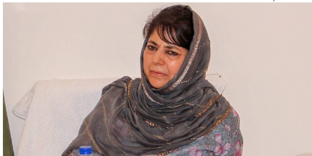Mehbooba Mufti shifted to government house in Srinagar