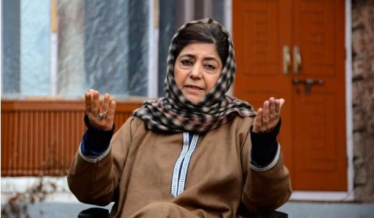 Ex-Jammu and Kashmir Chief Minister Mehbooba Mufti slams Congress for its stand on Article 370