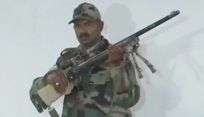 Army says Pakistan trying to disrupt peace in Kashmir, displays weapons found on Amarnath route