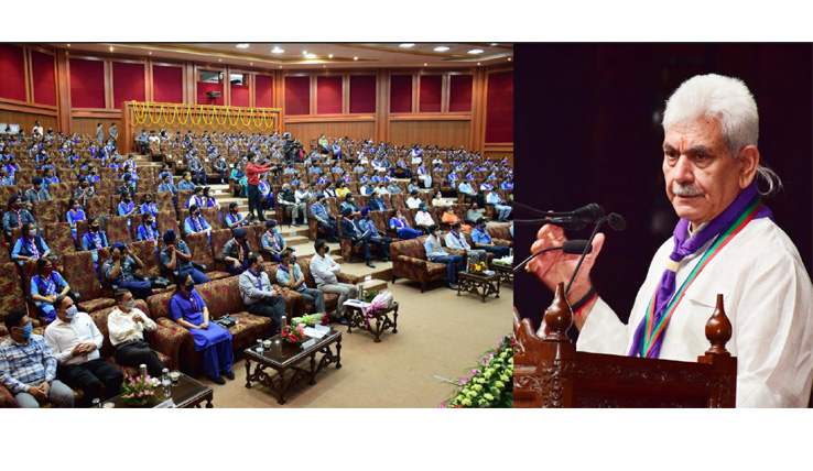 Lt Governor attends J&K Bharat Scouts & Guides’ Rajya Puraskar Award Ceremony
