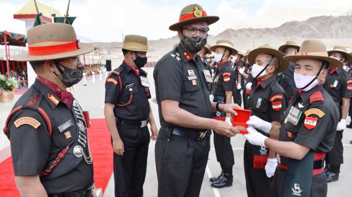 131 young soldiers join Ladakh scouts regiment