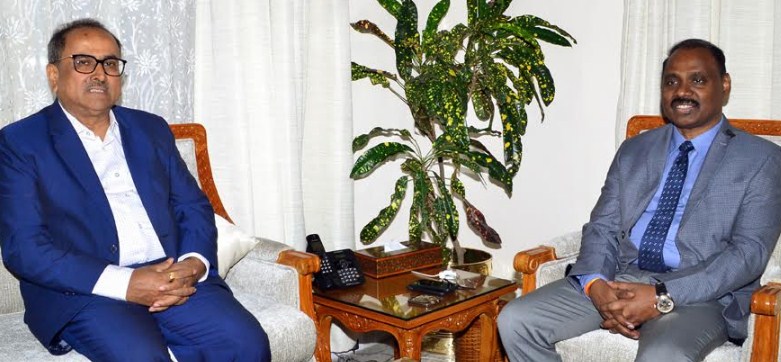 Speaker J&K Legislative Assembly meets Lt. Governor