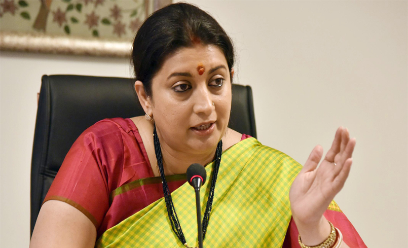 Gupkar gang formed to deceive people: Samriti Irani