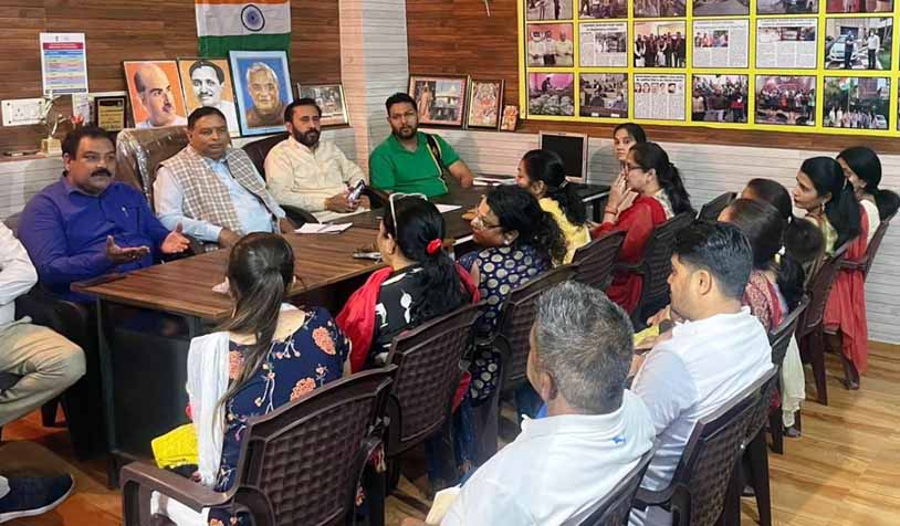 Sat starts developmental works at Surya Nagar