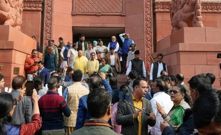 'Bulldozing Opposition': 78 MPs suspended from Parliament on Monday, 92 in Total