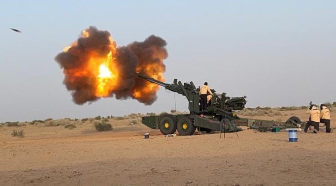 Successful trials of made-in-India advanced artillery gun system carried out