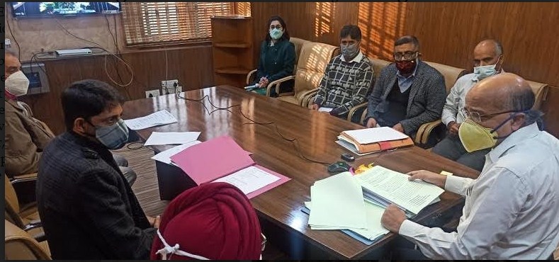 CS reviews status of sports infrastructure in J&K