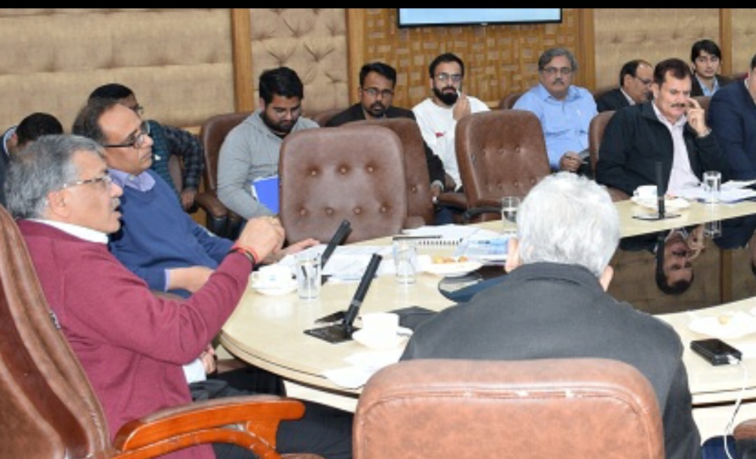 Senior MHA official reviews progress on 54 PMDP projects in J&K