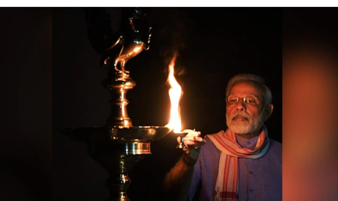 India including J&K Lights Lamps To Show Unity In Fight Against COVID-19