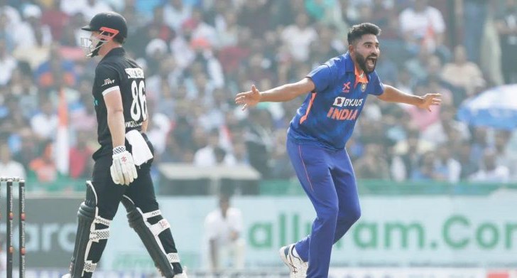 Mohammed Siraj claims top spot in ICC's ODI bowler rankings