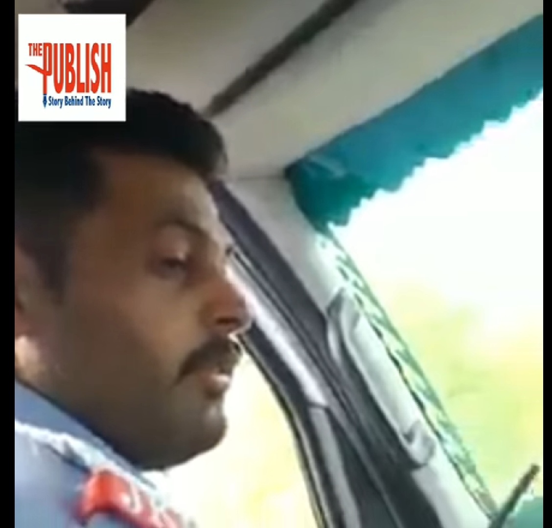 SSP Traffic suspends cop caught on camera taking bribe 