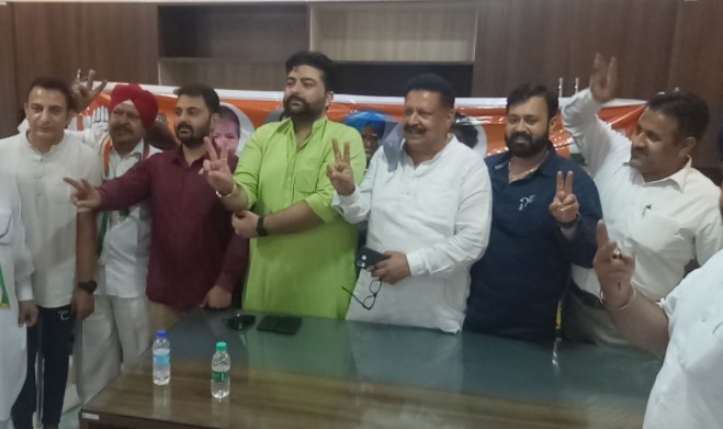Th. Jai singh Sr. Congress leader appreciates Sh . Gulam Nabi Azad in today’s press conference