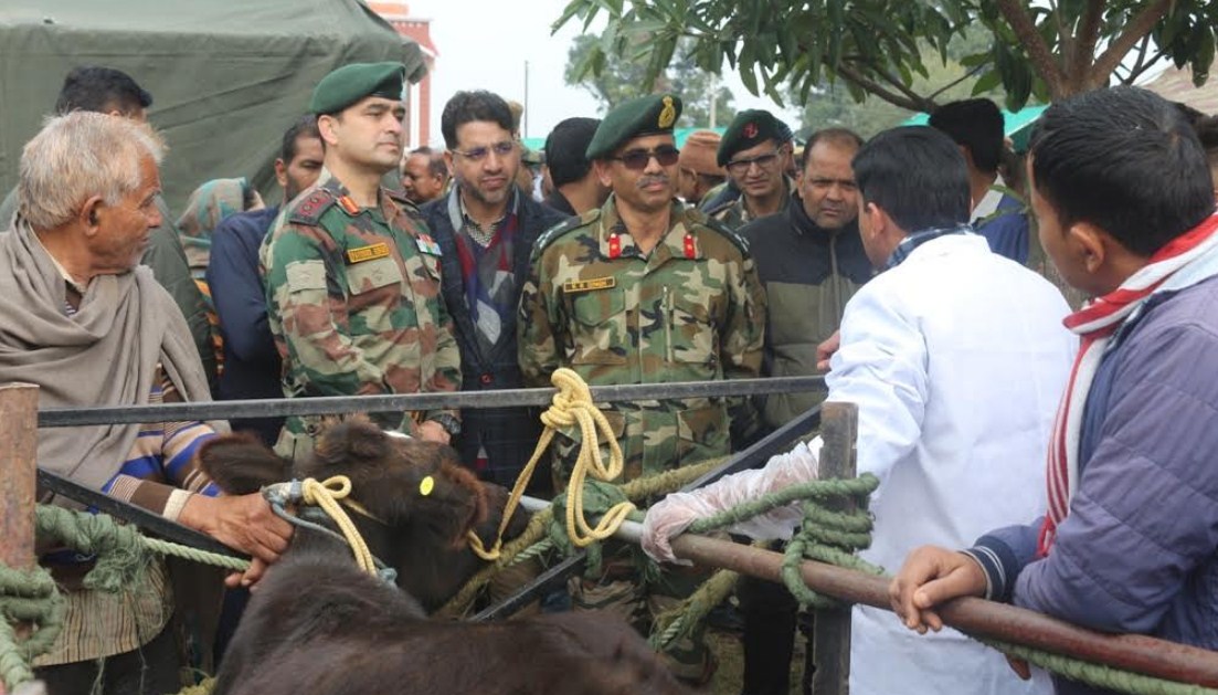 Tiger Division Organizes Medical, Veterinary And Agriculture Camp