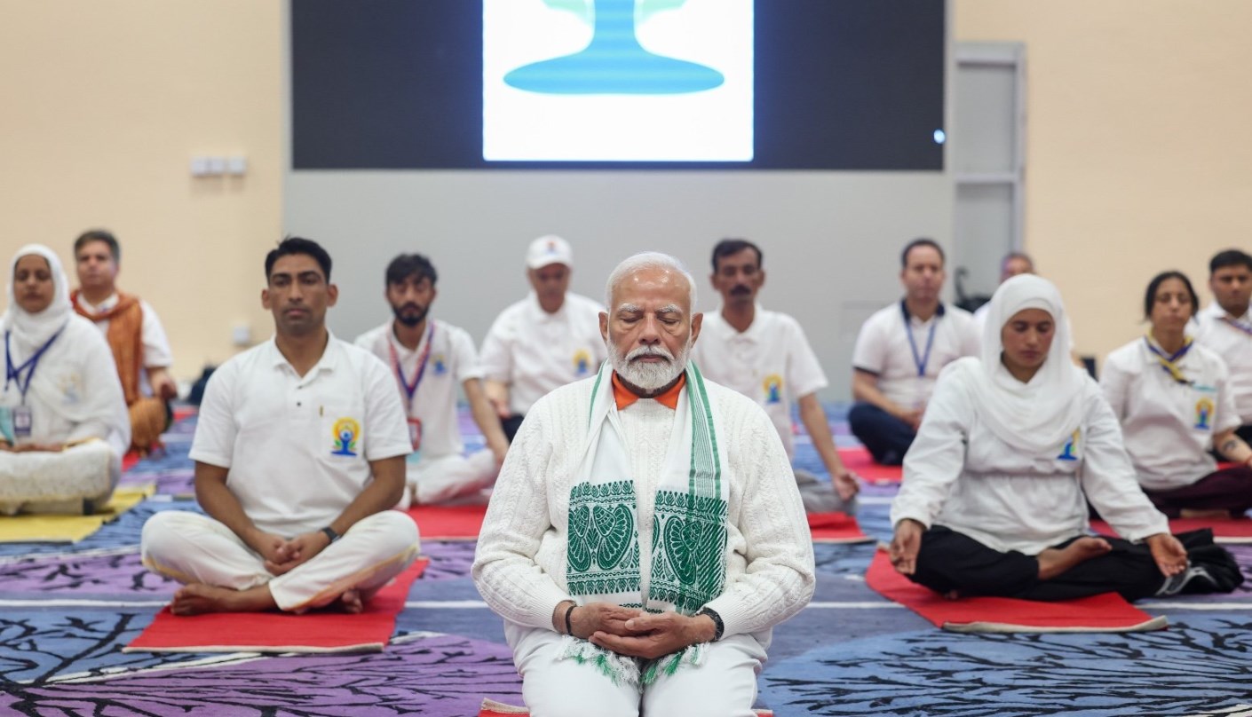 Yoga can attract more tourists to J&K, create jobs for locals: PM Modi in Srinagar