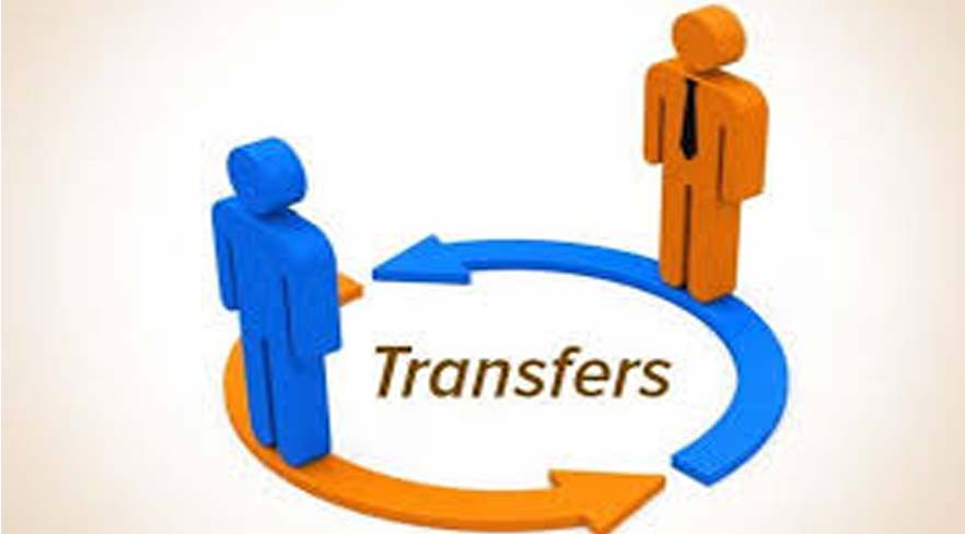 10 ARTOs transferred, adjusted