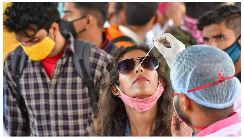 India’s Covid positivity rate past 1 per cent again after two months