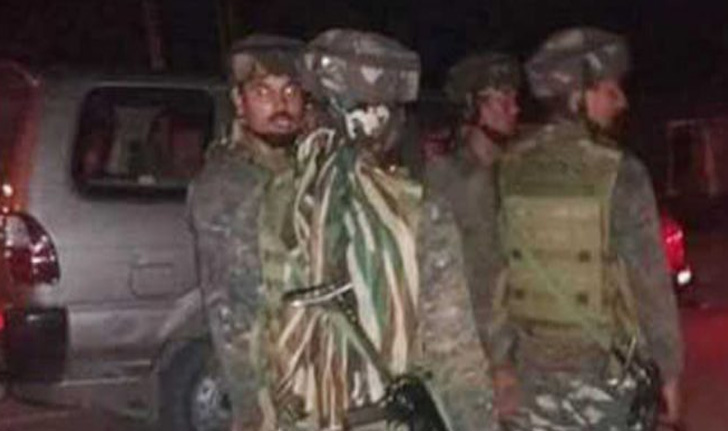 Unidentified militant killed in Shopian, operation continues