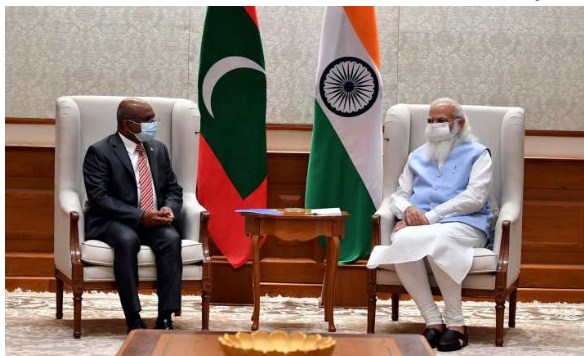UN General Assembly President-elect Abdulla Shahid meets PM Modi
