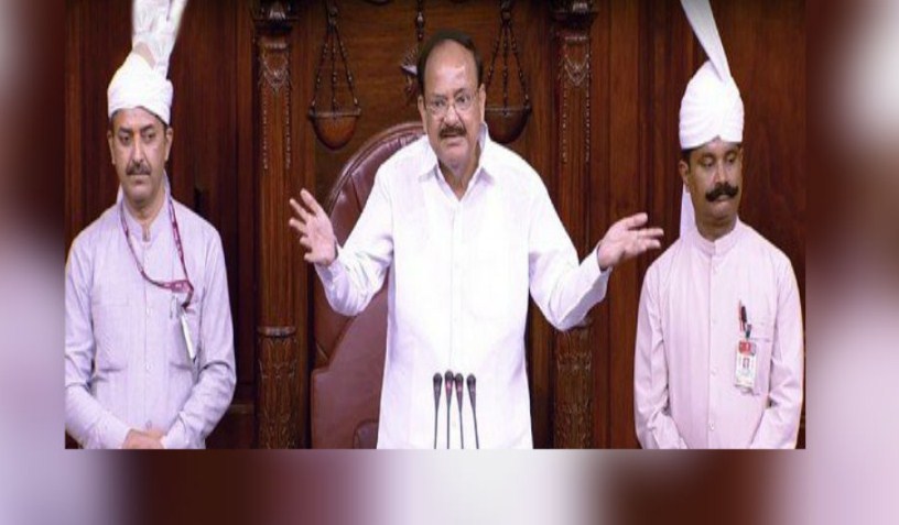 After facing flak over military-style uniform, Rajya Sabha marshals back to old traditional attire